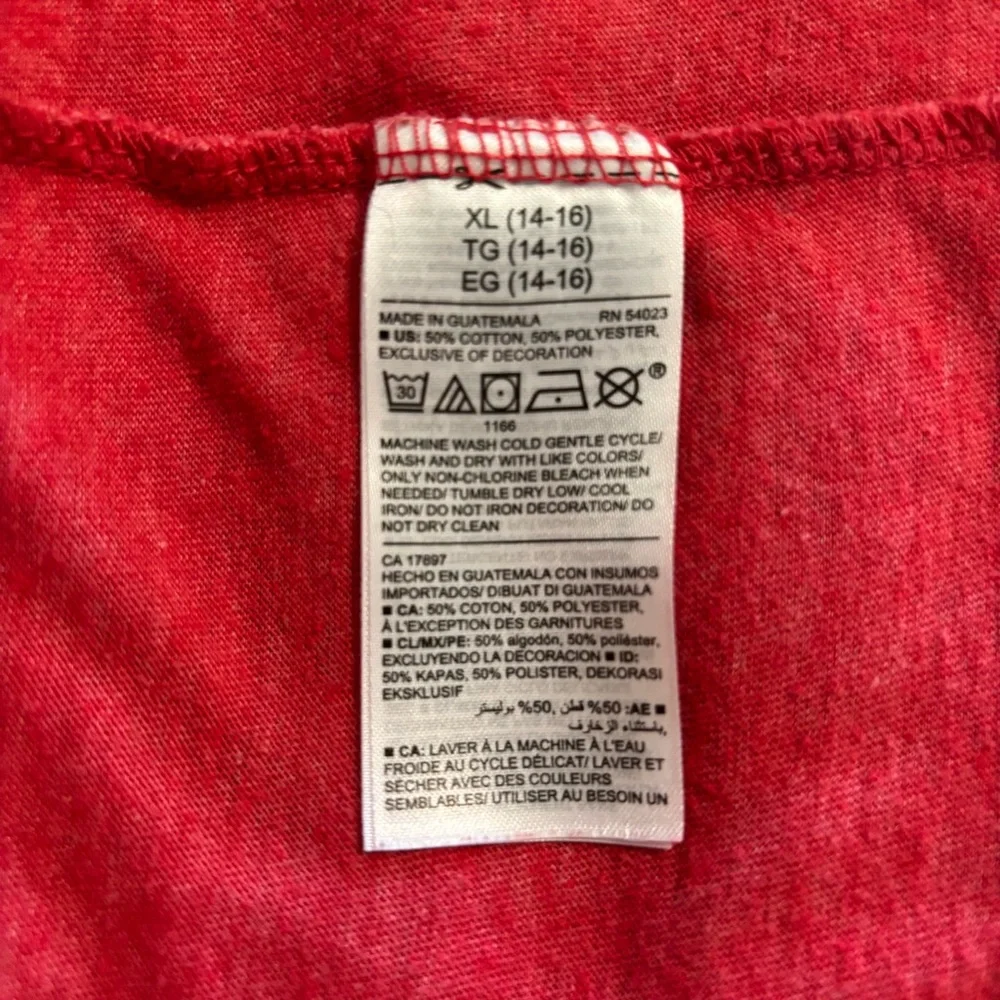 Old Navy Red DC Comics Graphic Tee Short Sleeve